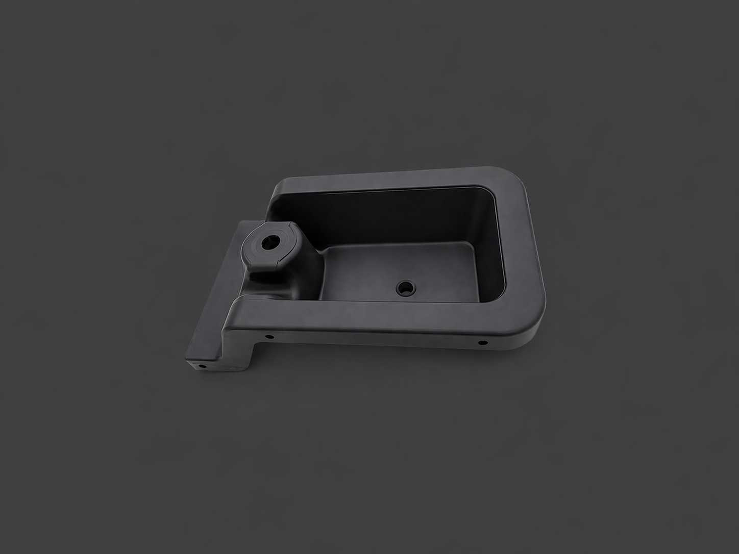 Black Plastic UV protected basin