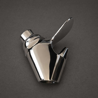 Chrome plated bubbler head for residential drinking fountains 