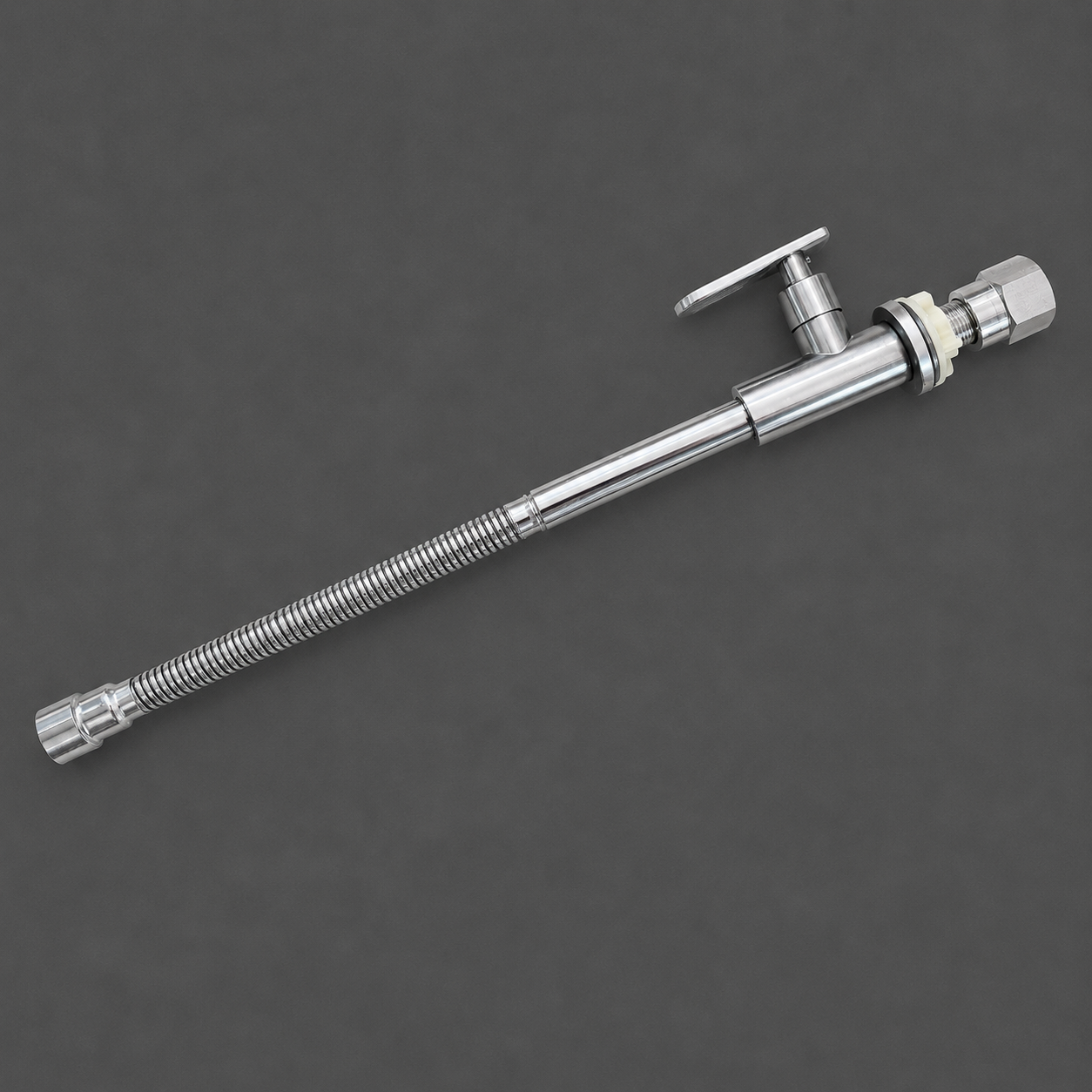 Replacement FountainOne Flow™ Gooseneck Faucet w/Adaptor-replacement part for FountainOne™ backyard drinking fountain - Backyard Drinking Fountain Co.