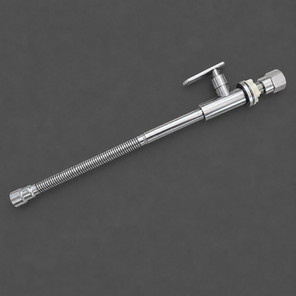 Replacement FountainOne Flow™ Gooseneck Faucet w/Adaptor-replacement part for FountainOne™ backyard drinking fountain - Backyard Drinking Fountain Co.